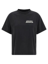 Balenciaga Black Cotton T-Shirt - Masking Tape Design