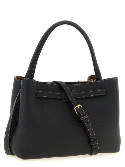 Tod's Black Calfskin Handbag