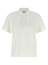 Burberry Priscilla White Cotton Polo Shirt