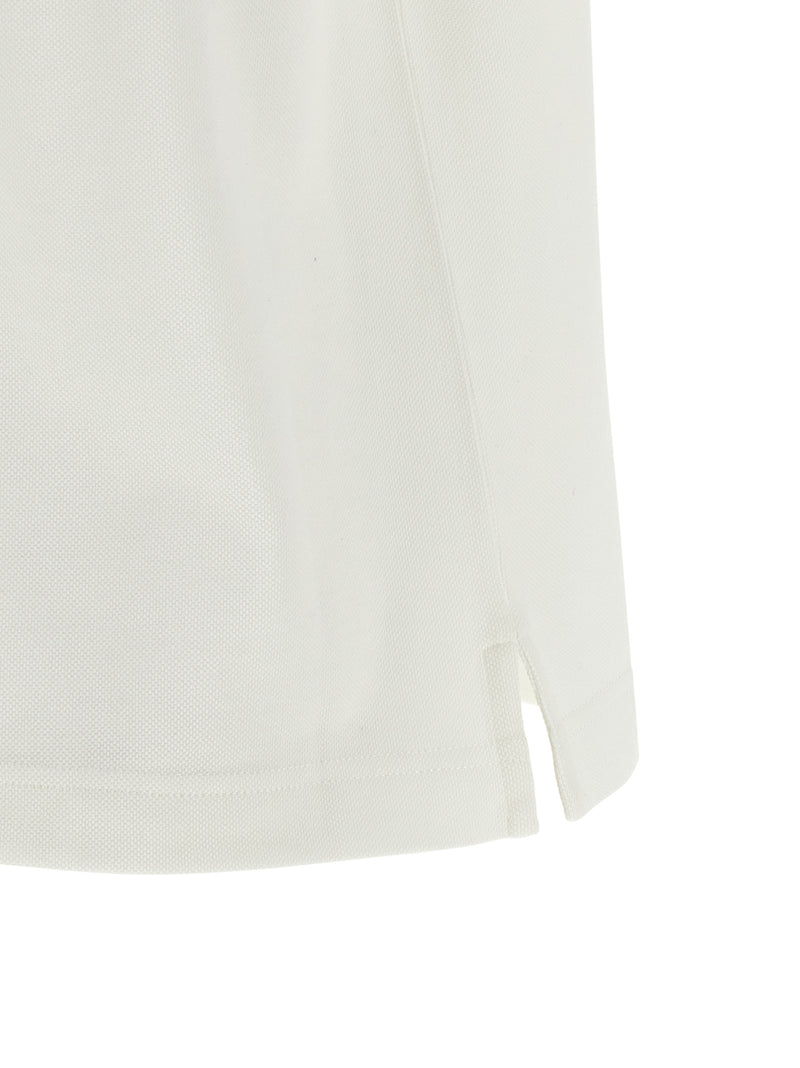 Burberry Priscilla White Cotton Polo Shirt
