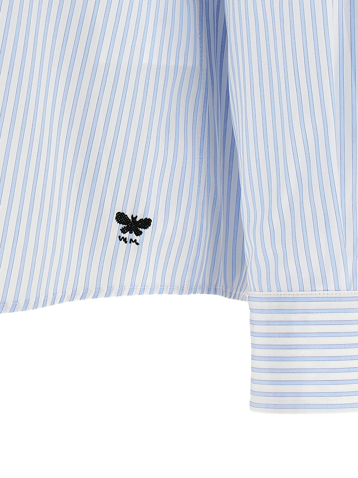 Chemisier Max Mara en coton bleu