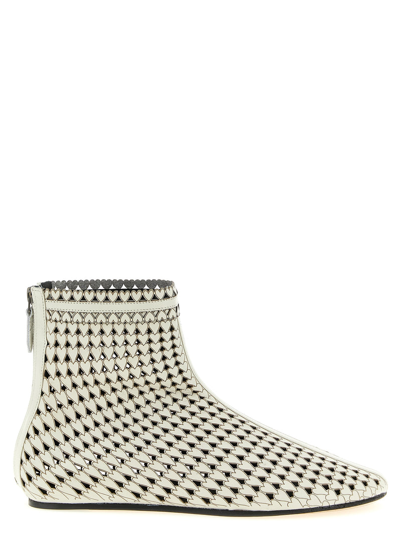 Bottines Isabel Marant en veau beige