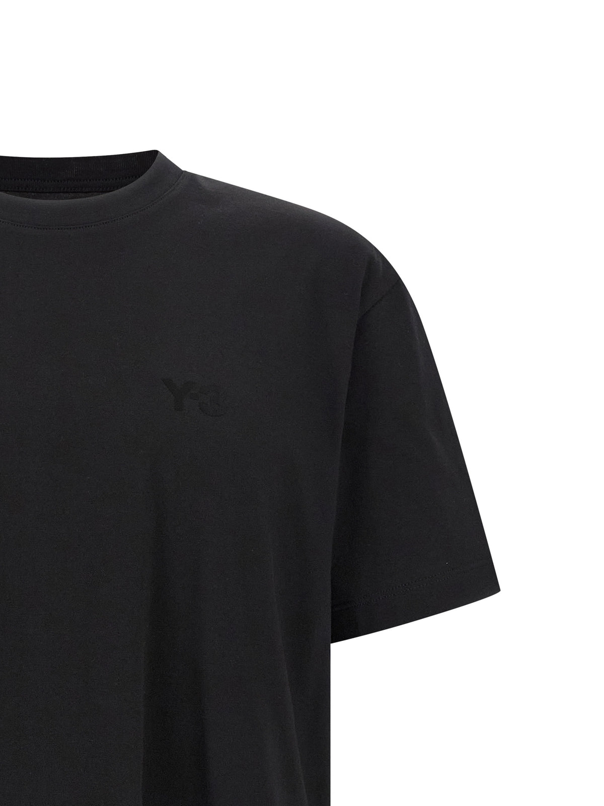 T-shirt en coton noir Y-3