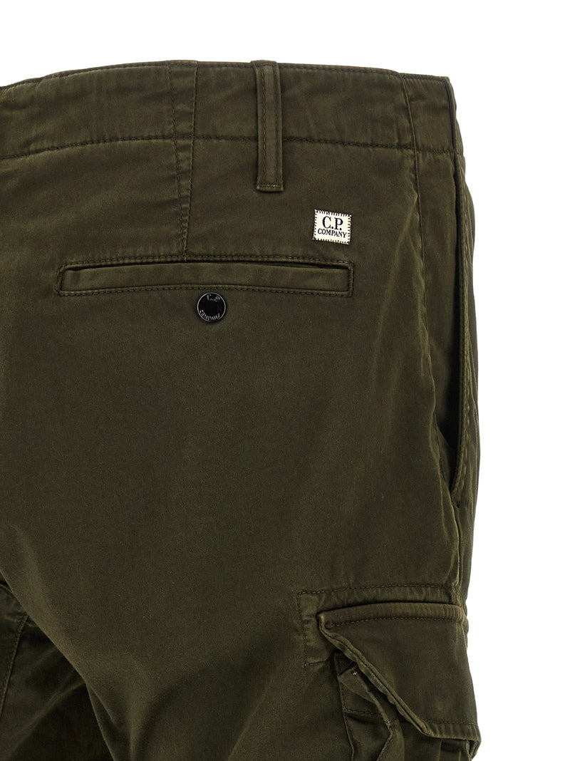 Pantalon cargo bicolore en coton C.P. Company