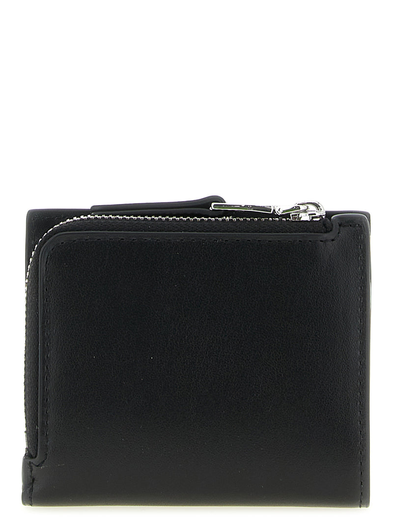 Porte-cartes Diesel en cuir noir