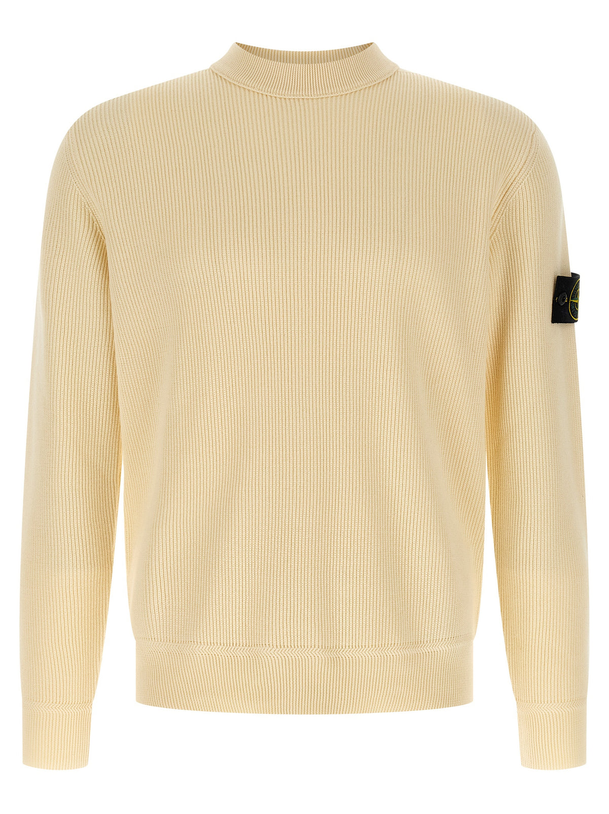 Cardigan Stone Island en coton beige
