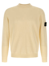 Cardigan Stone Island en coton beige