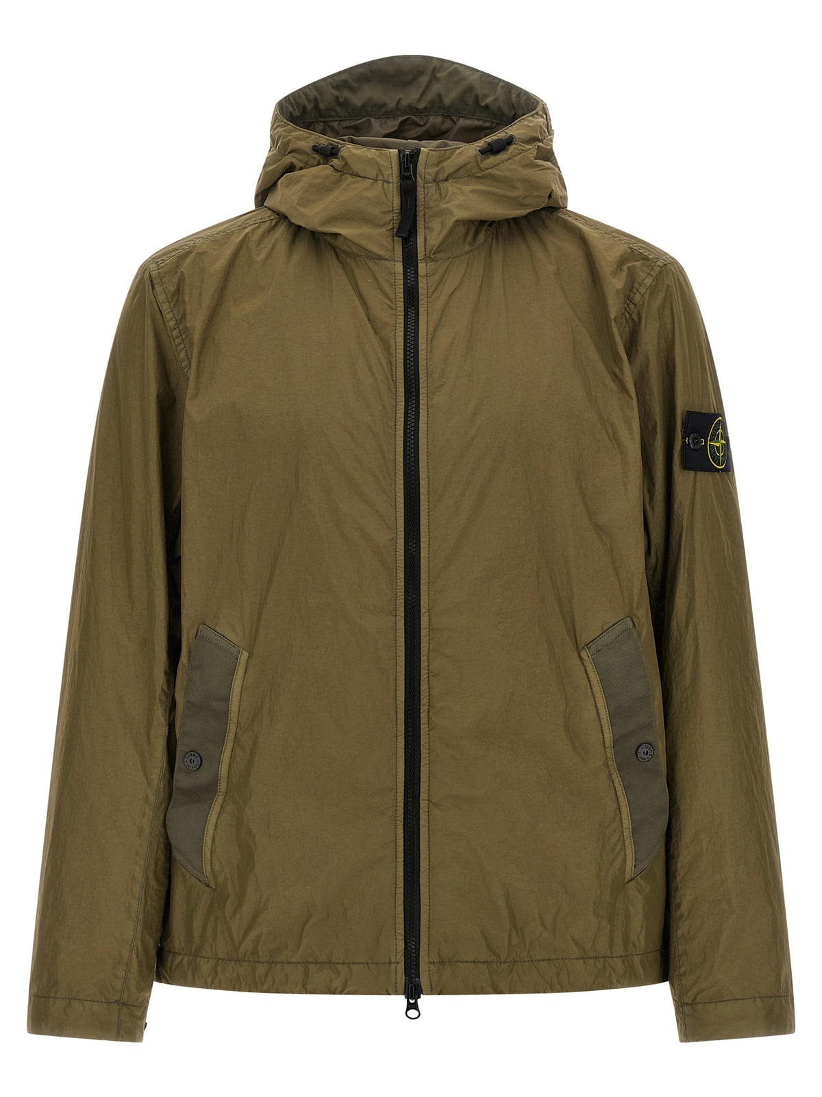Blouson Stone Island bicolore en polyamide