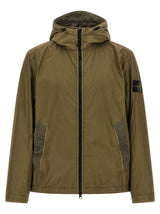 Blouson Stone Island bicolore en polyamide
