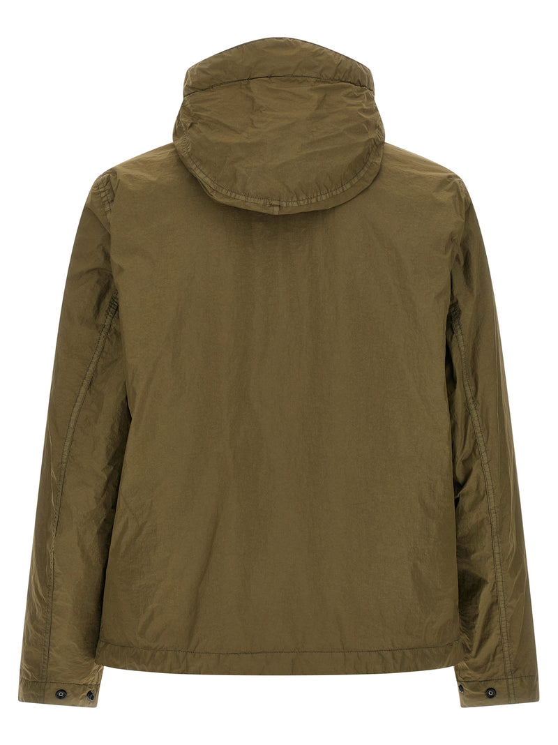 Stone Island Bicolor Polyamide Shell Jacket