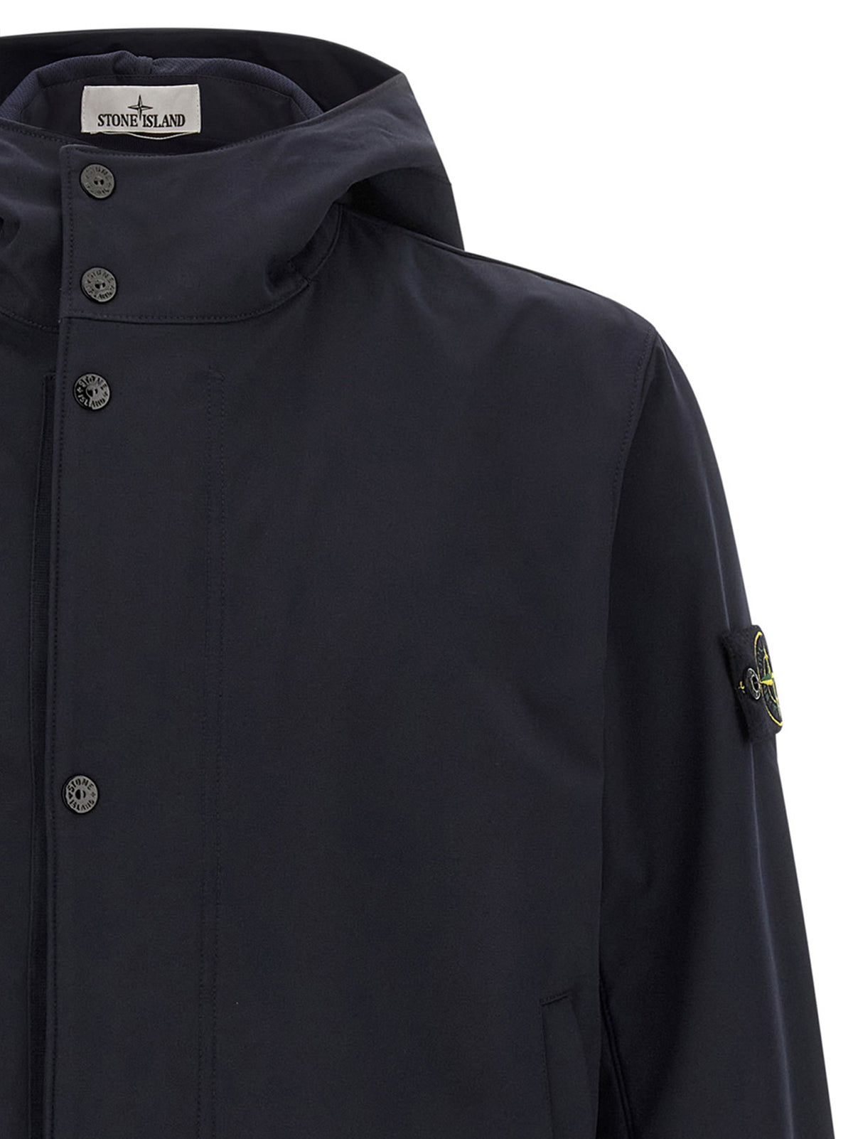 Stone Island Blue Polyester Shell Jacket - Stylish & Functional