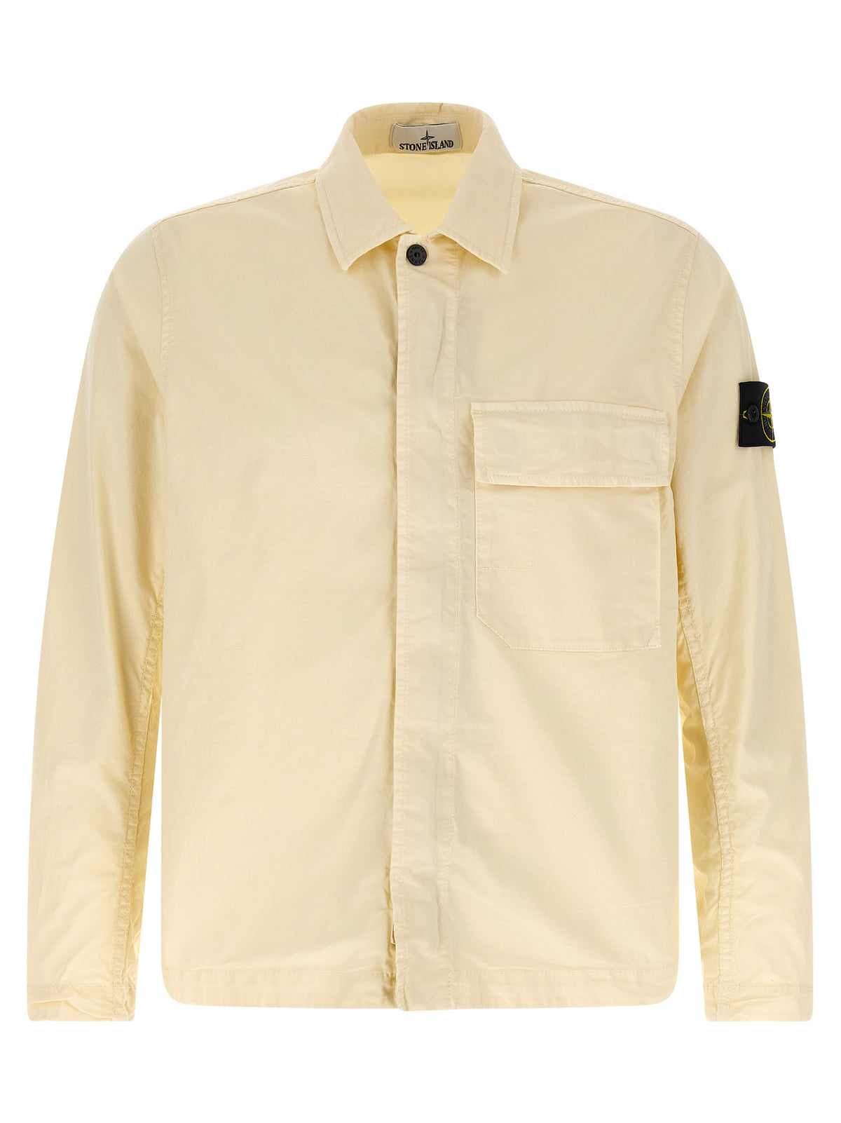 Chemisier en coton beige Stone Island