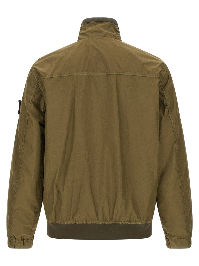 Blouson Stone Island bicolore en polyamide