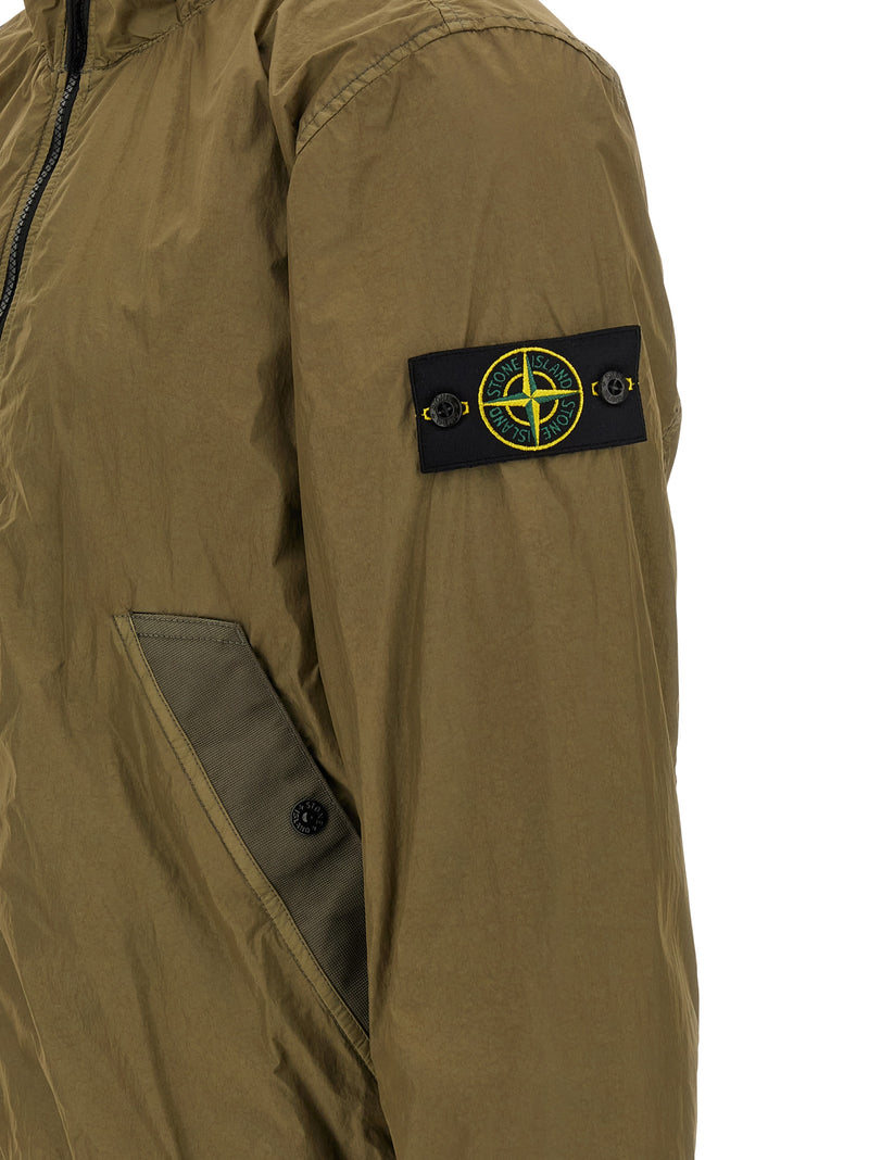 Blouson Stone Island bicolore en polyamide