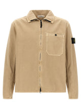 Chemisier en coton beige Stone Island