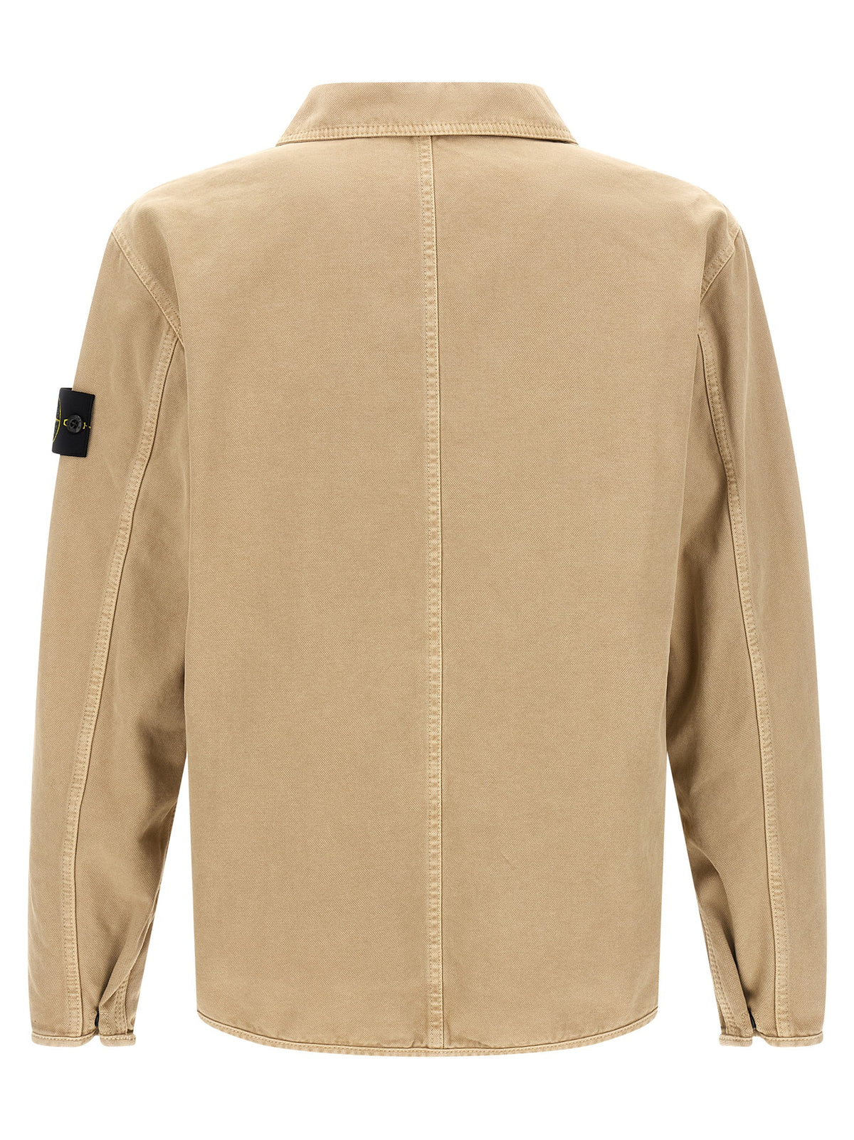 Chemisier en coton beige Stone Island