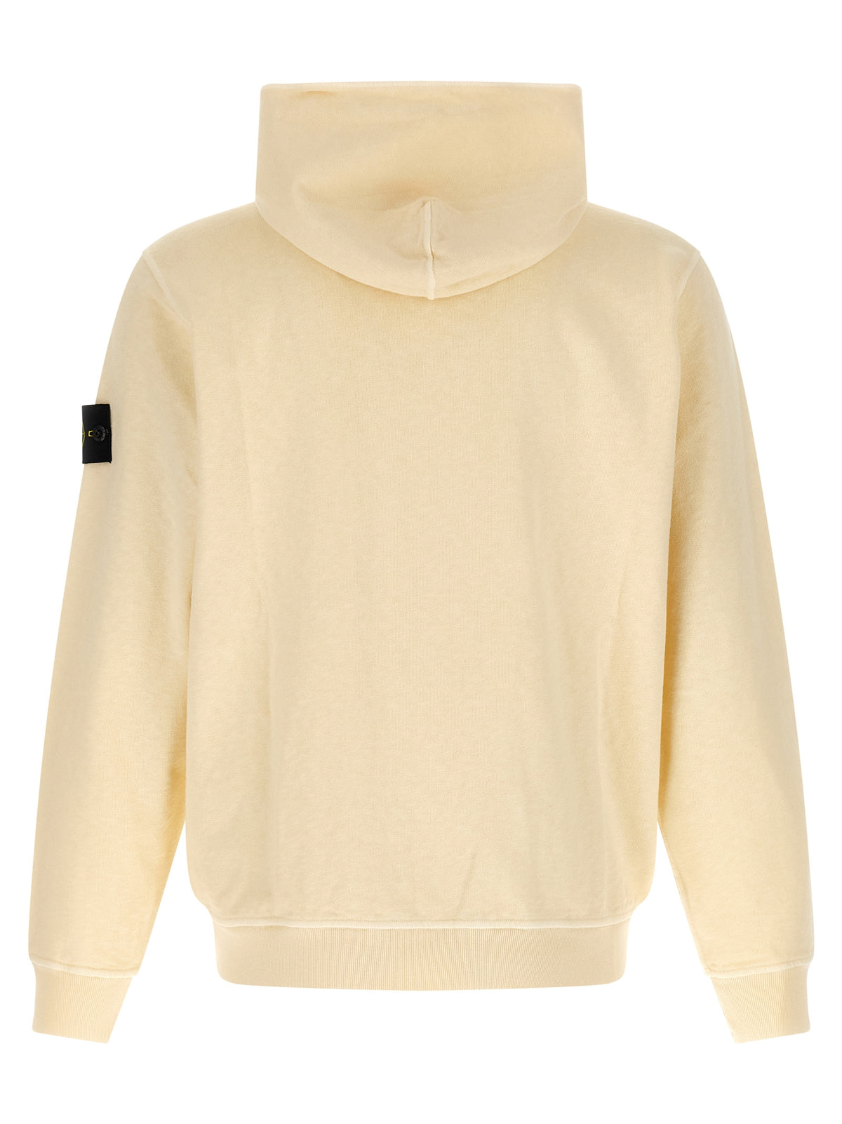 Sweat-shirt en coton beige Stone Island