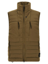 Veste sans manches Stone Island bicolore en polyamide