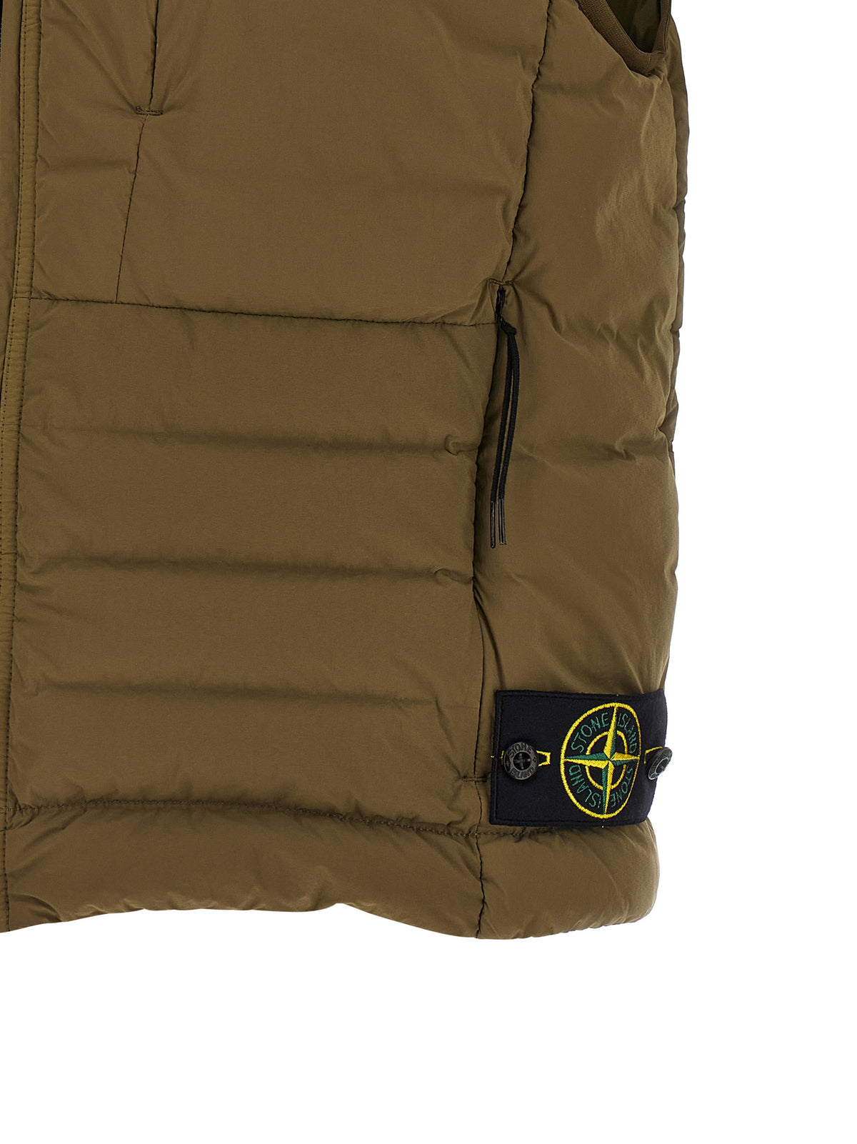 Veste sans manches Stone Island bicolore en polyamide