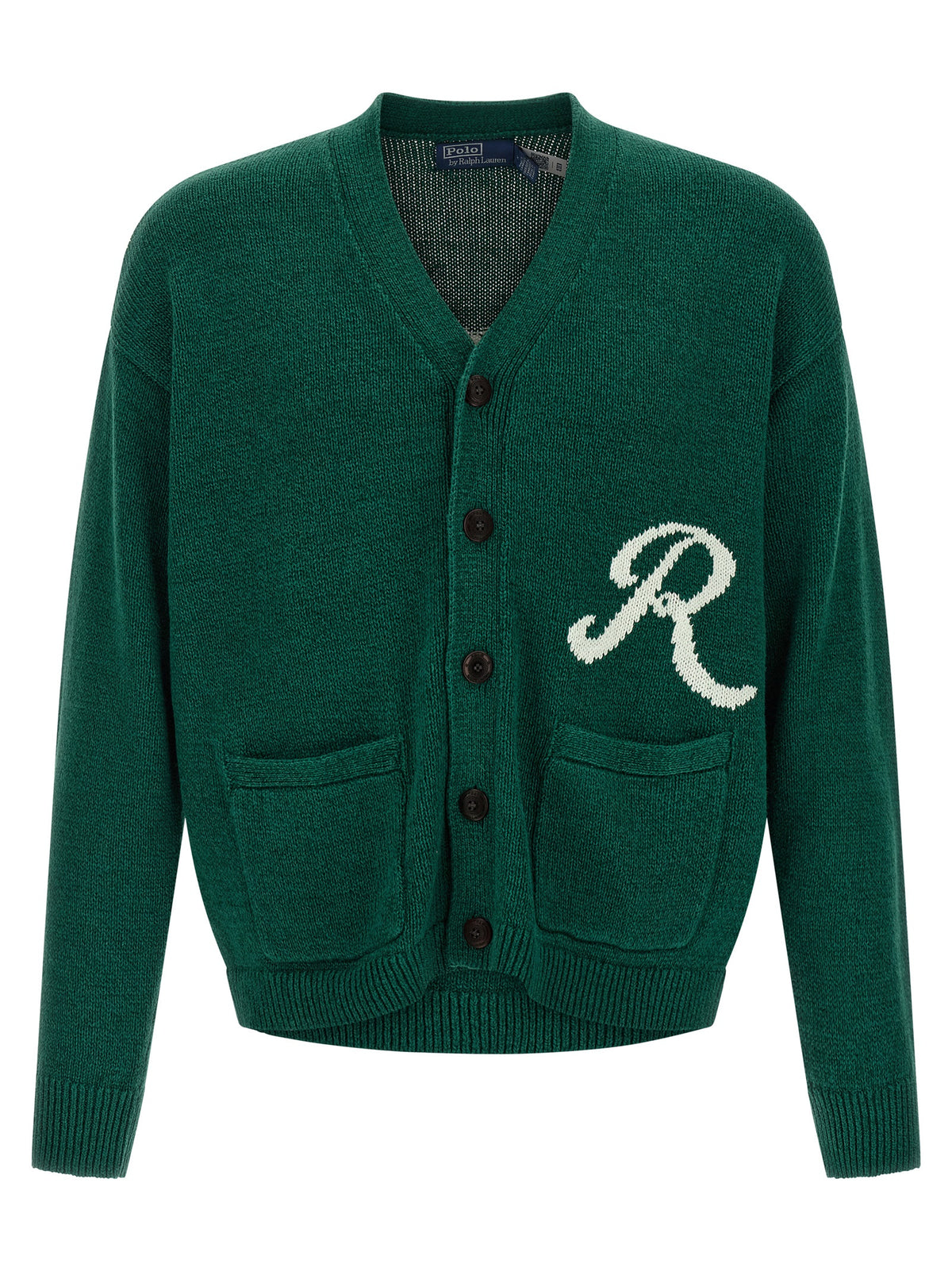 Cardigan bicolore en lin Polo Ralph Lauren