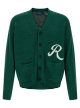 Cardigan bicolore en lin Polo Ralph Lauren