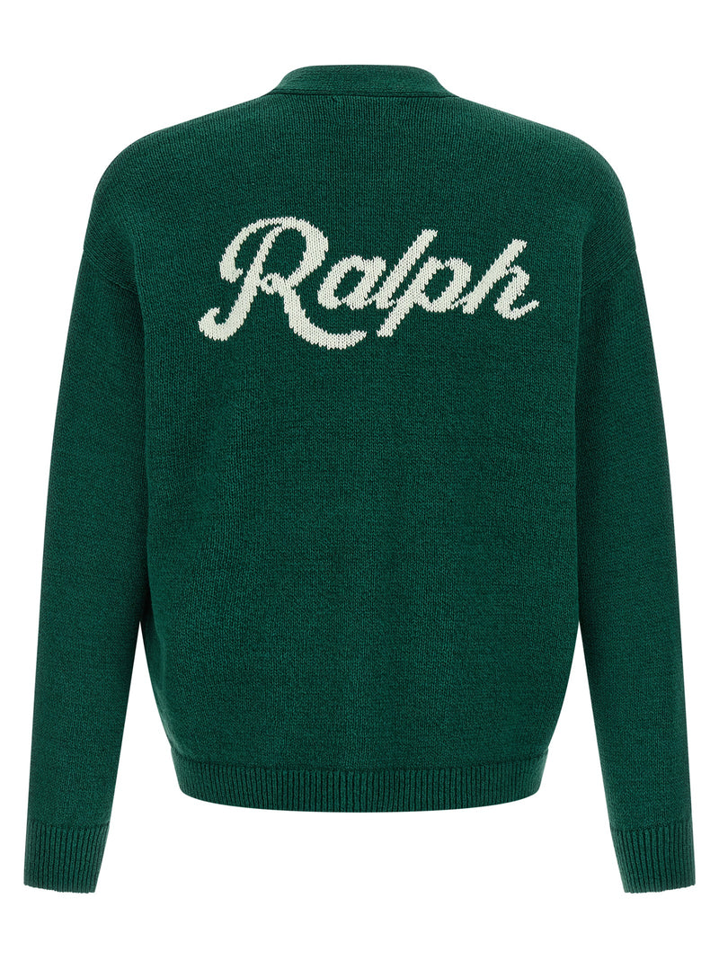 Cardigan bicolore en lin Polo Ralph Lauren