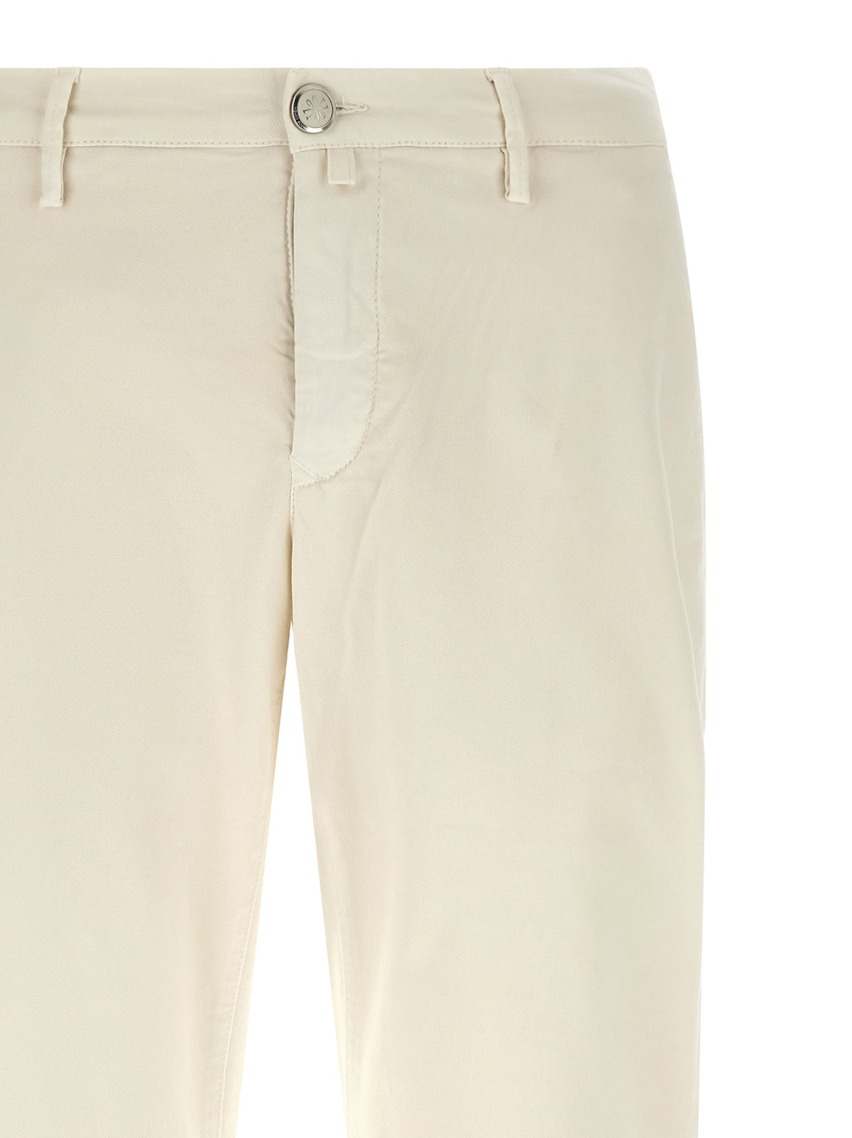 Jacob Cohen Bobby White Cotton Chino Pants