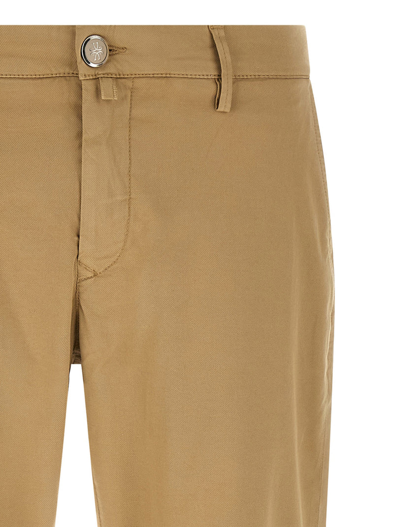 Jacob Cohen Beige Cotton Chino Pants