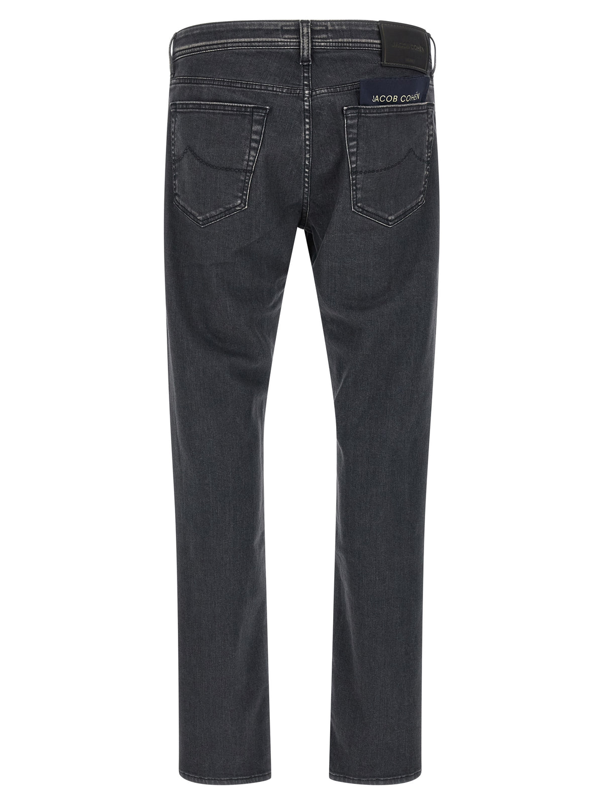 Jeans droit Jacob Cohen en coton gris