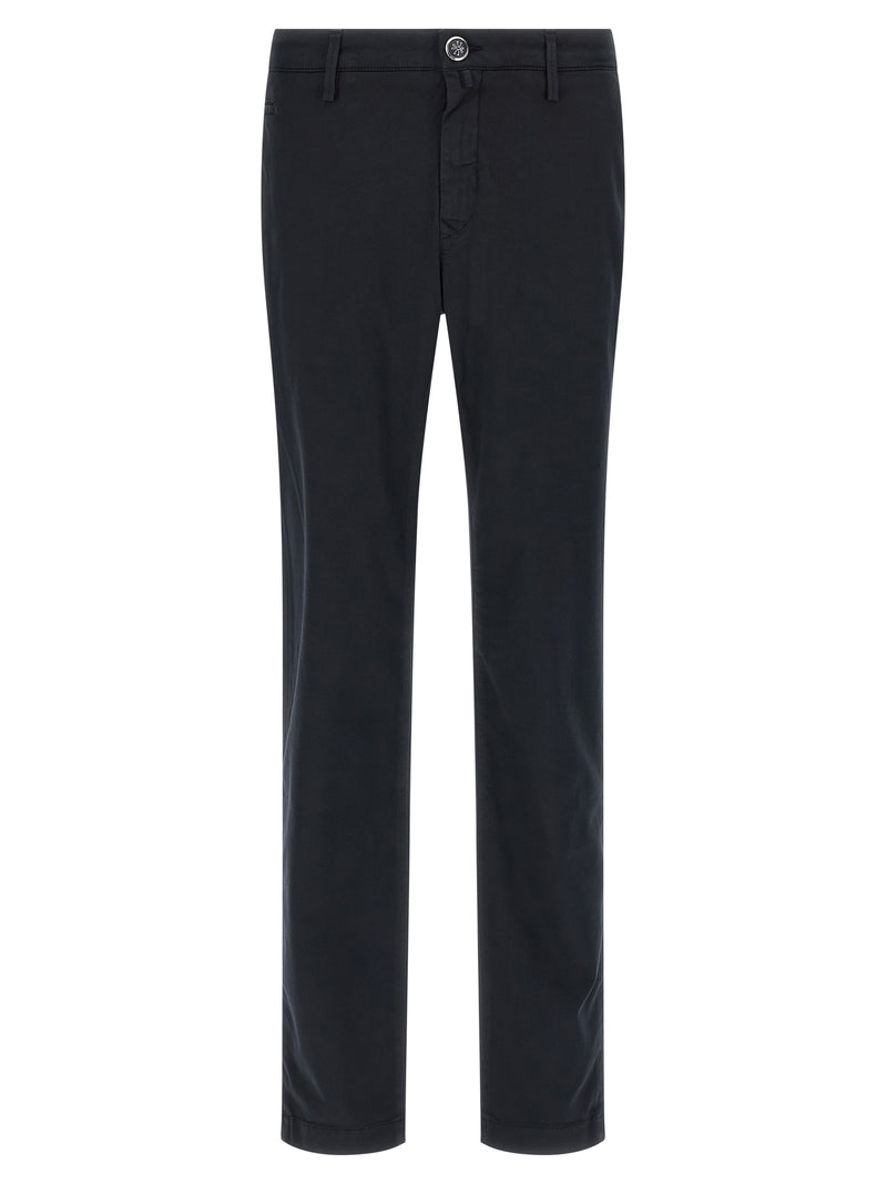 Jacob Cohen Blue Cotton Chino Pants