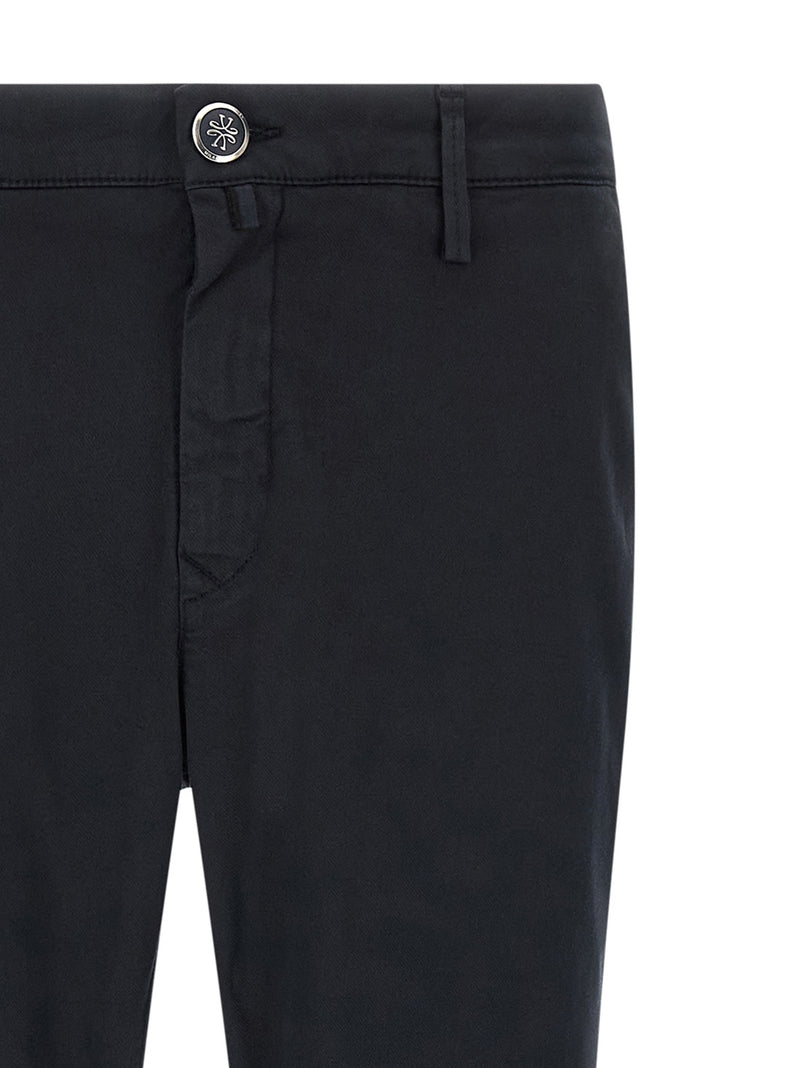 Jacob Cohen Blue Cotton Chino Pants