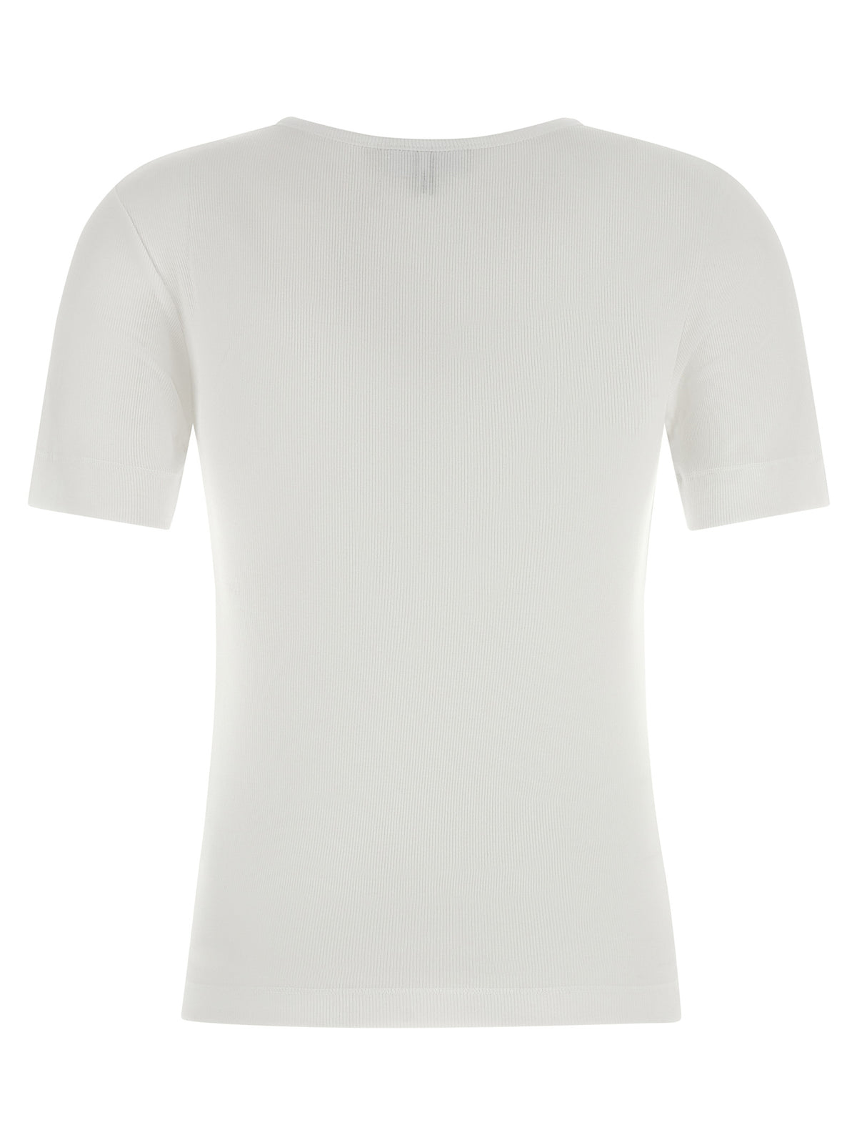 Ganni White Organic Cotton T-Shirt