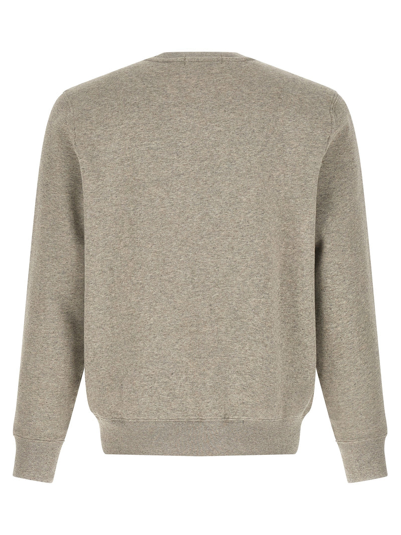 Sweat-shirt en coton gris Polo Ralph Lauren