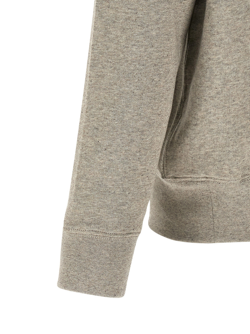 Sweat-shirt en coton gris Polo Ralph Lauren