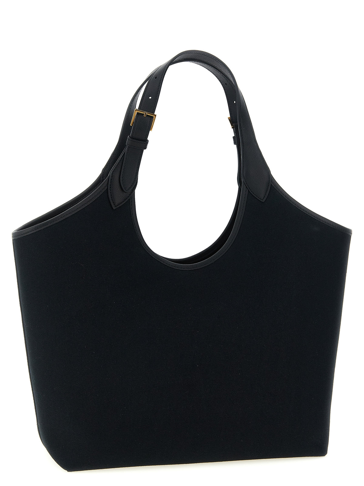 Versace Medium ‘La Medusa’ Black Cotton Tote Bag