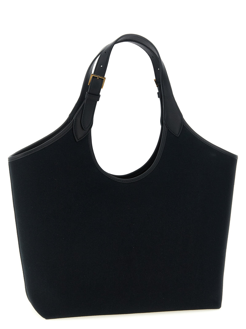 Versace Black Medium ‘La Medusa’ Cotton Tote Bag