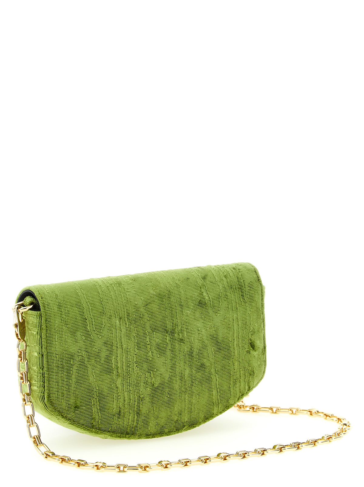 Porte-cartes Ganni bicolore en polyester