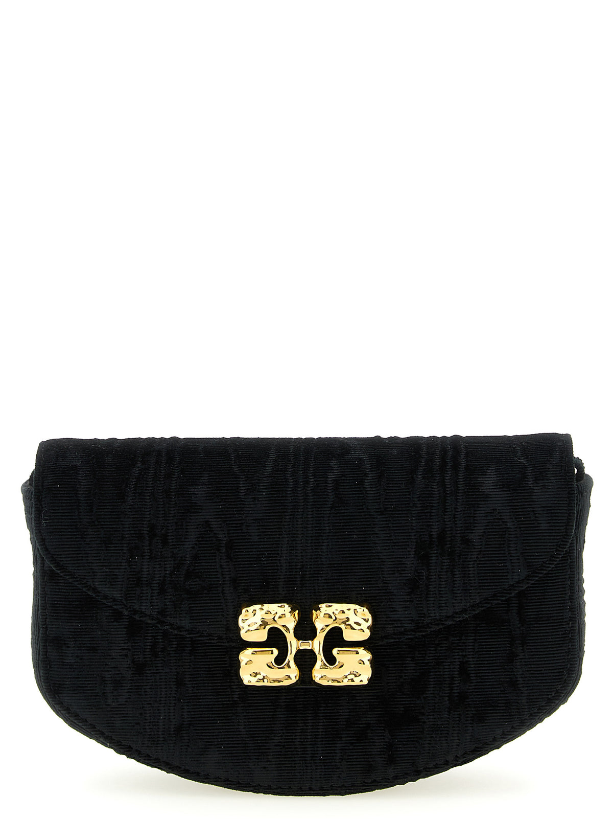 Ganni Lulu Black Polyester Cardholder