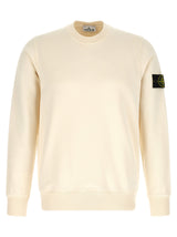 Stone Island Beige Cotton Sweatshirt - Sustainable Style