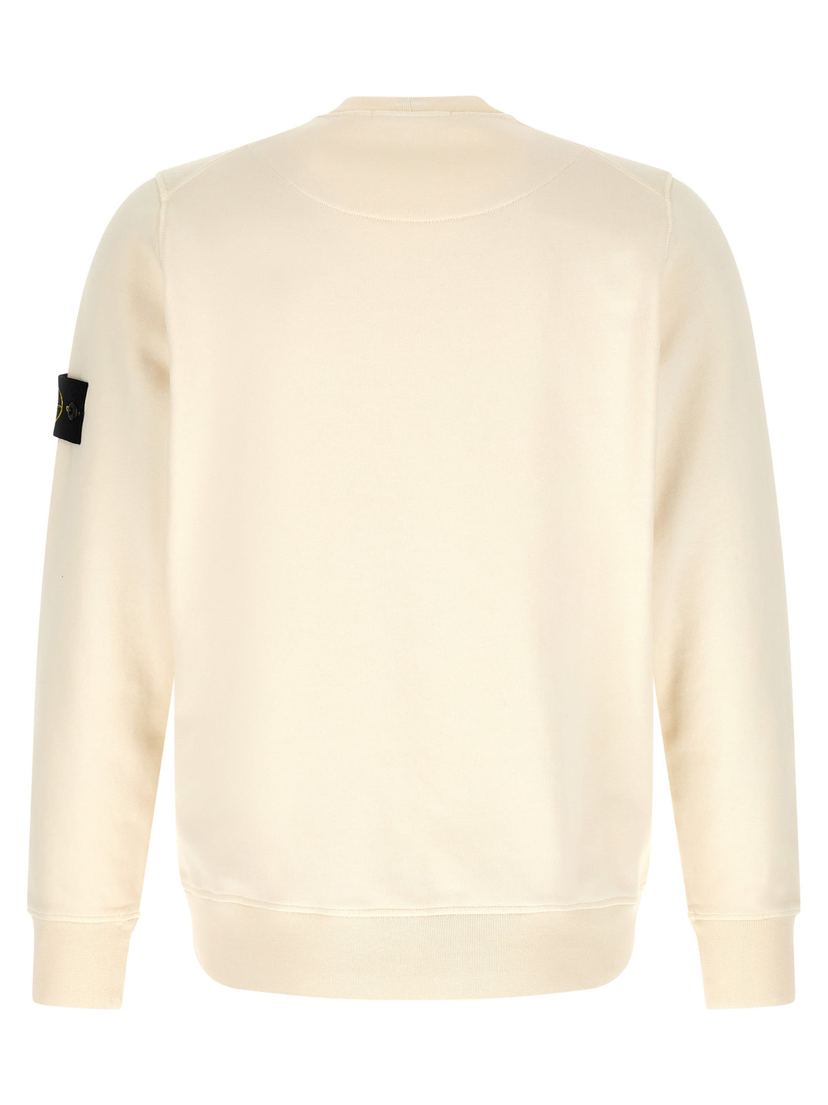Stone Island Beige Cotton Sweatshirt - Sustainable Style