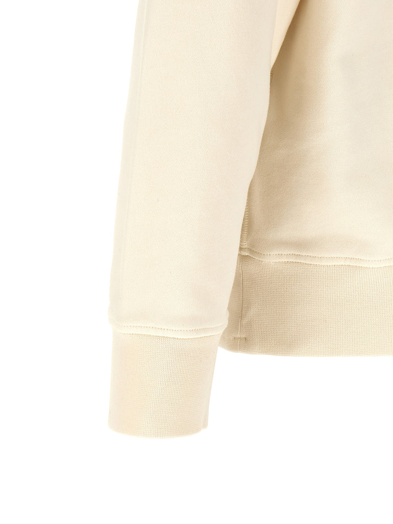 Stone Island Beige Cotton Sweatshirt - Sustainable Comfort
