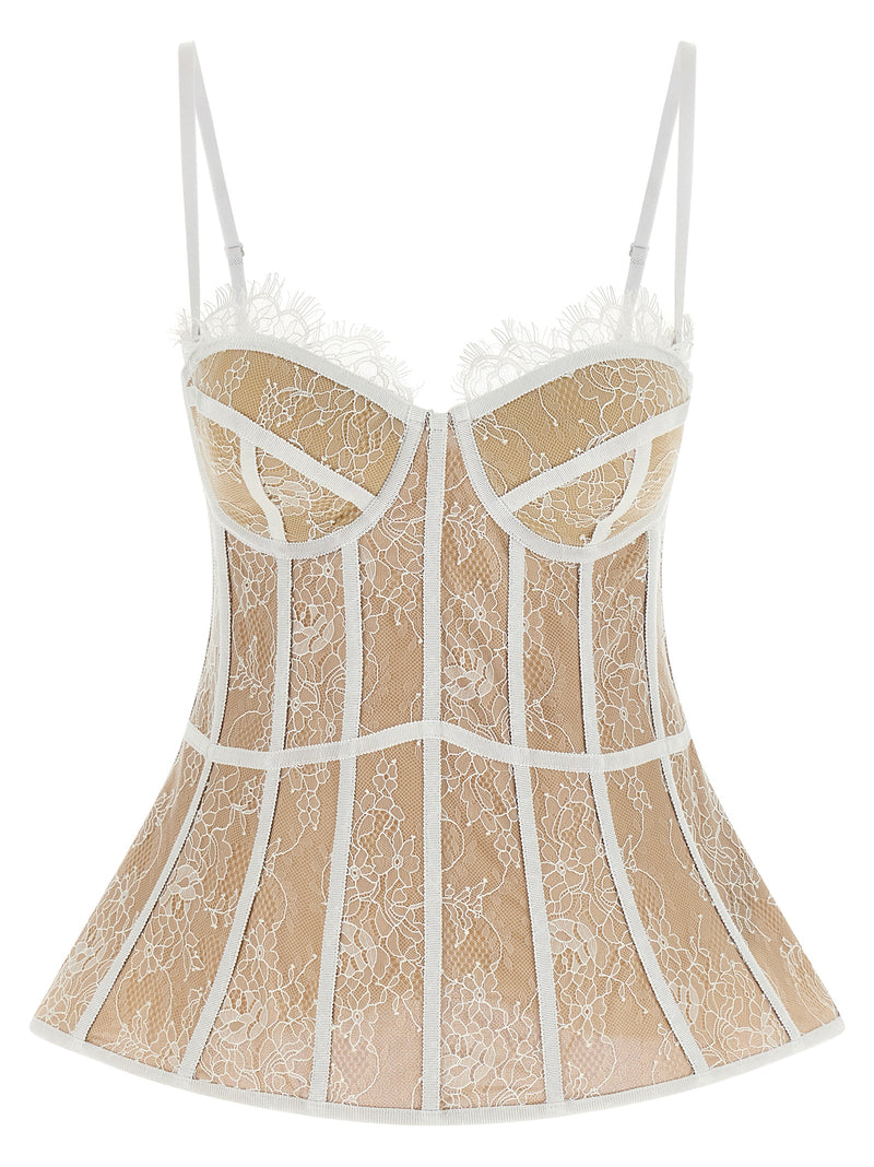 Giuseppe Di Morabito White Polyamide Tank Tops