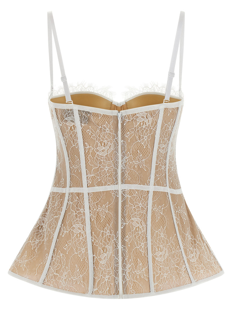 Giuseppe Di Morabito White Polyamide Tank Tops