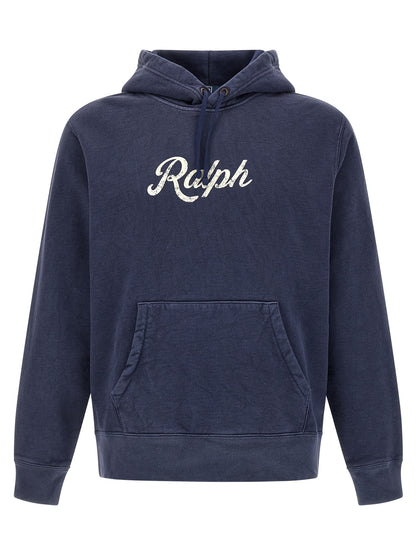 Polo Ralph Lauren Blue Cotton Sweatshirt