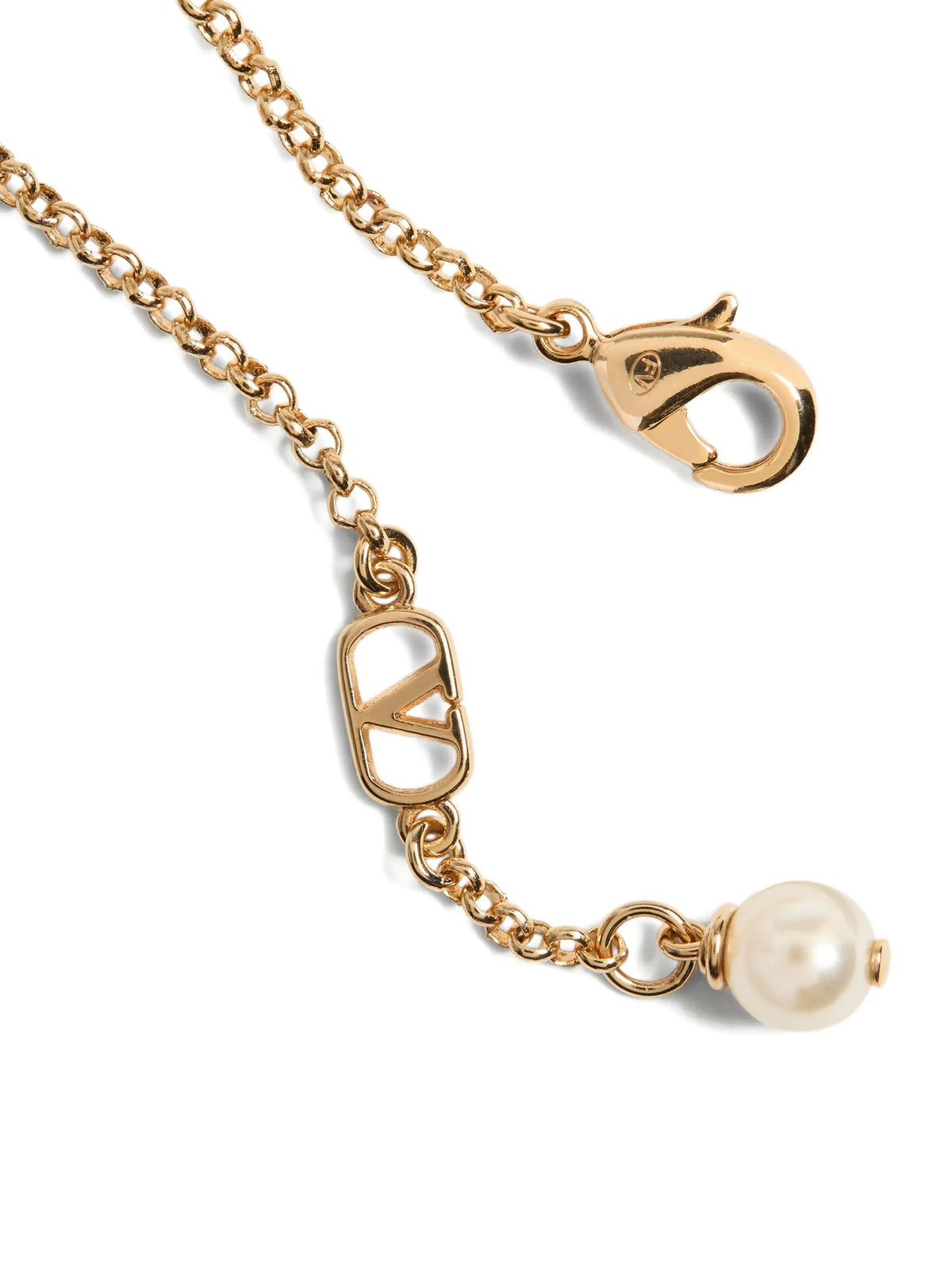 Bracelet en Acier Inoxydable Doré Valentino Garavani ‘Ovalette’