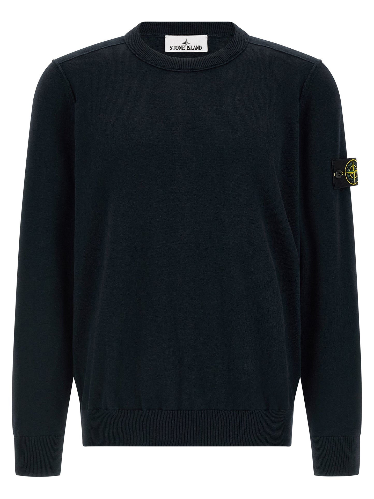 Stone Island Blue Cotton Cardigan