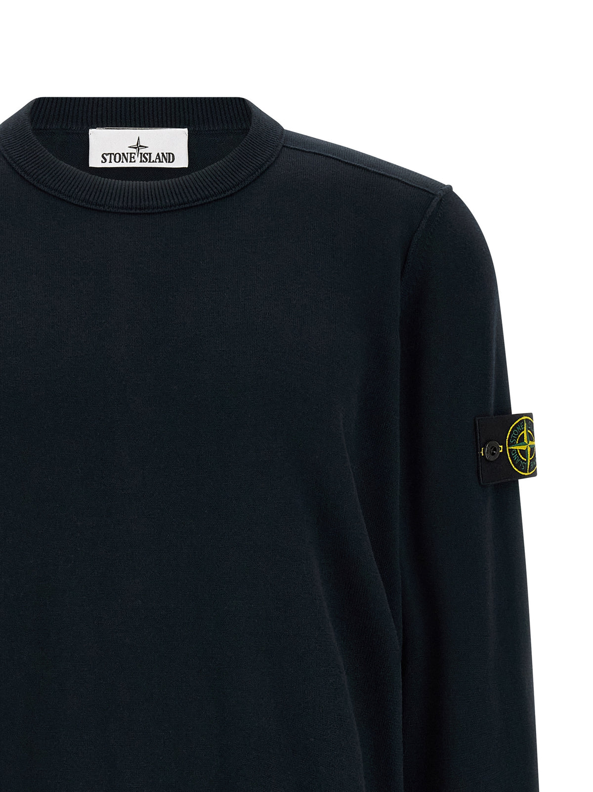 Stone Island Blue Cotton Cardigan - Stylish & Comfortable