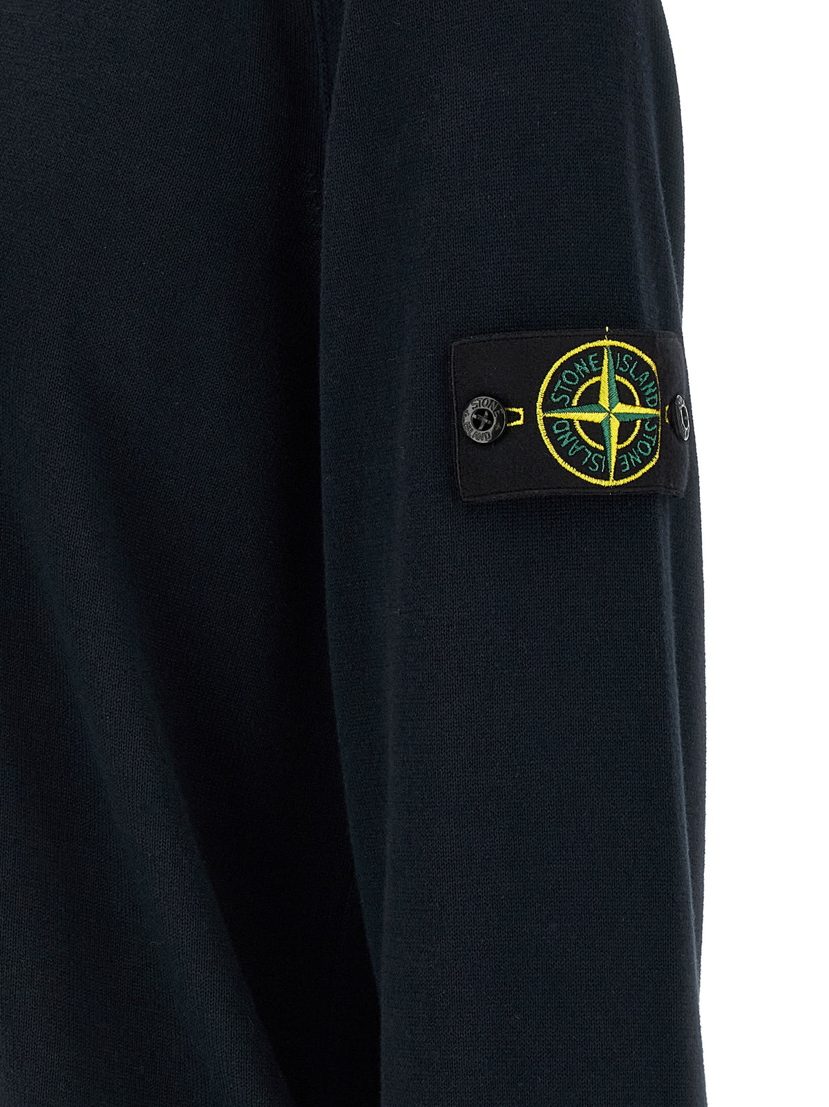 Stone Island Blue Cotton Cardigan - Stylish & Comfortable