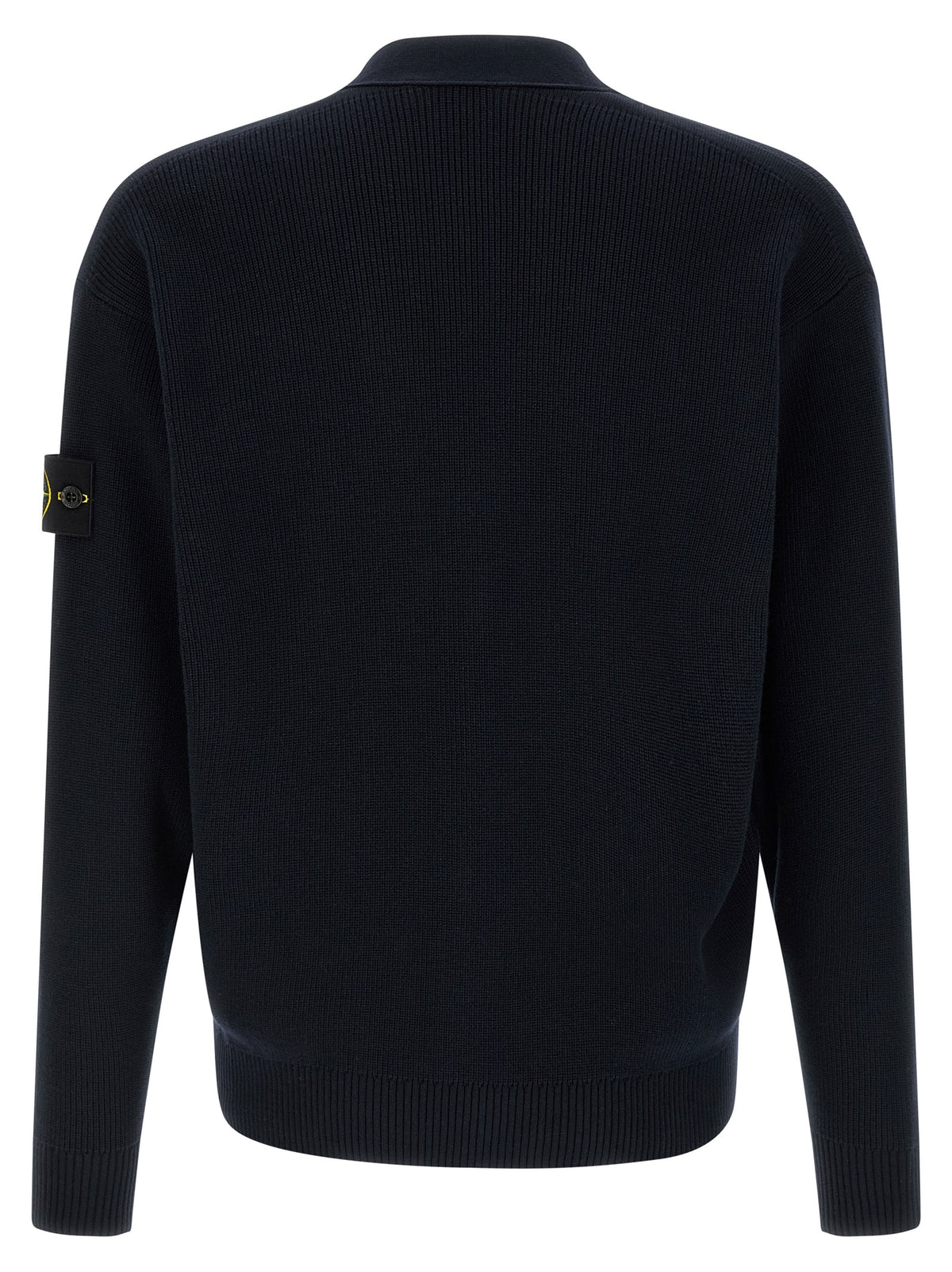 Cardigan Stone Island en coton bleu
