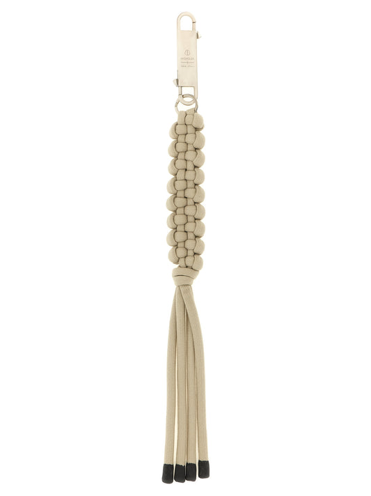 Rick Owens Gray Polyester Hiking Rope Keychain